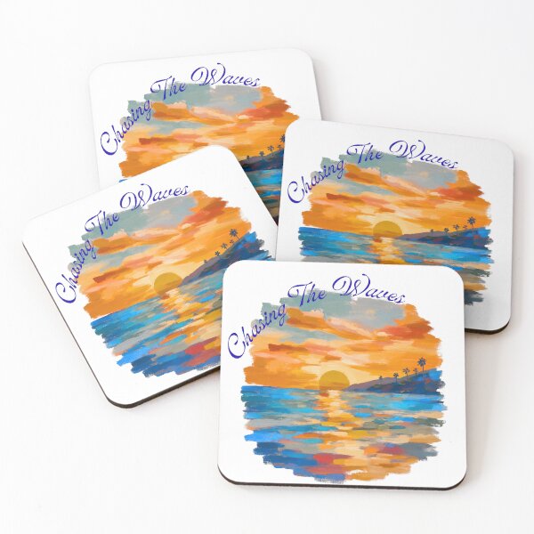 Item preview, Chasing The Waves Beach Graphic designed and sold by HoppingCreation.