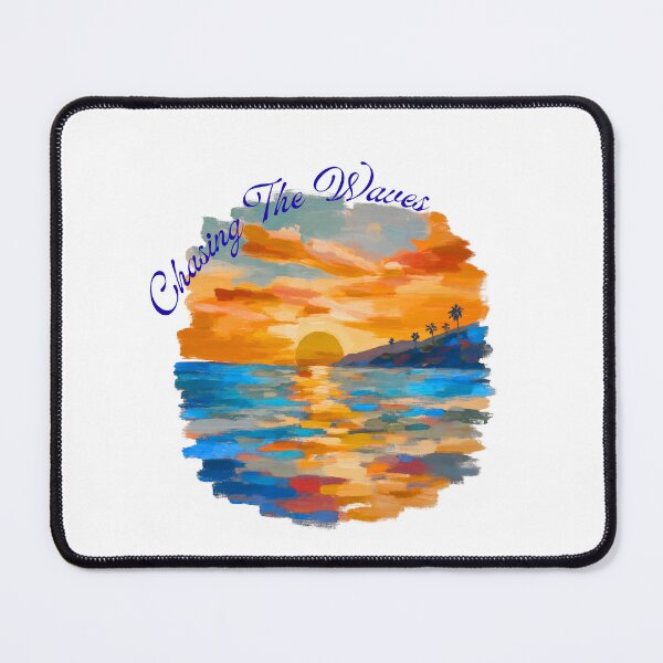 Item preview, Chasing The Waves Beach Graphic designed and sold by HoppingCreation.