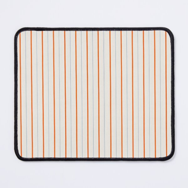 Item preview, Seamless Cream, Orange & Blue Striped Pattern designed and sold by FilBlue.