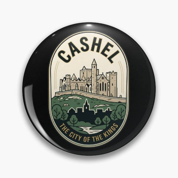 Item preview, Cashel City Of The Kings Vintage Travel Emblem designed and sold by k3rstman1.