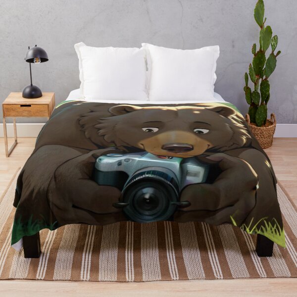 Item preview, Cute Bear Nature Photographer Funny Wildlife Photography Art designed and sold by BLUESKY11a.