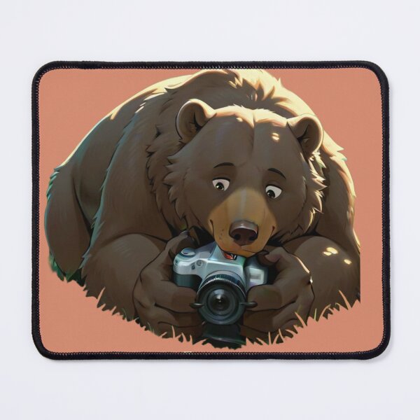 Item preview, Cute Bear Nature Photographer Funny Wildlife Photography Art designed and sold by BLUESKY11a.