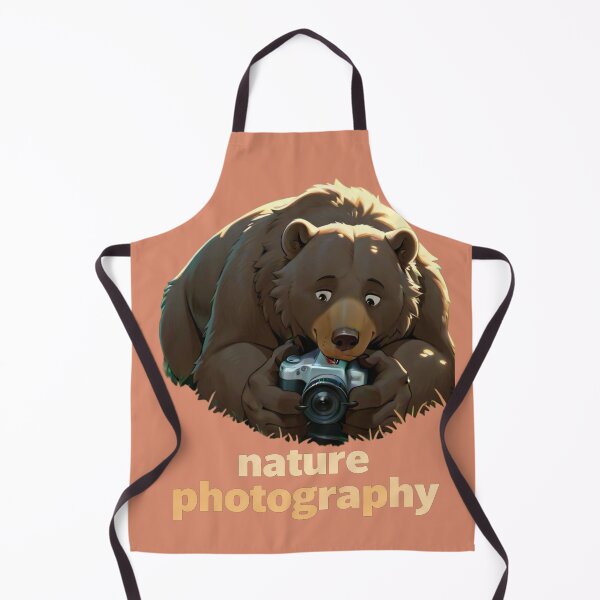 Item preview, Cute Bear Nature Photographer Funny Wildlife Photography Art designed and sold by BLUESKY11a.