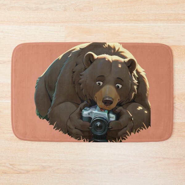 Item preview, Cute Bear Nature Photographer Funny Wildlife Photography Art designed and sold by BLUESKY11a.