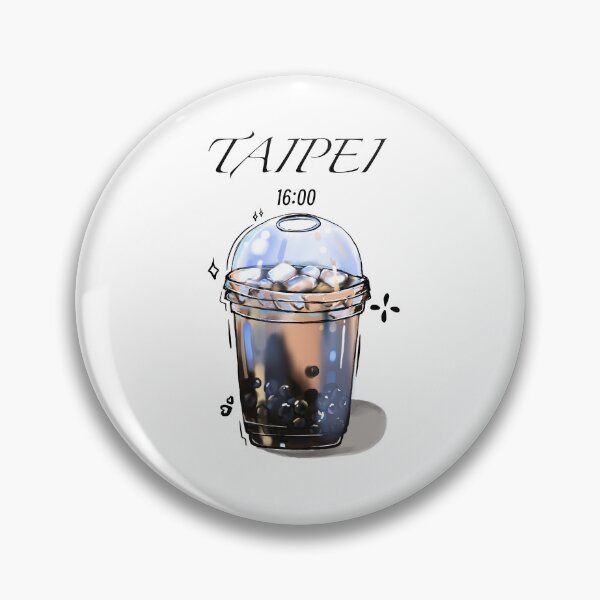 Item preview, Aesthetic Taipei Bubble Tea Digital Graphic designed and sold by Vanta5hade.
