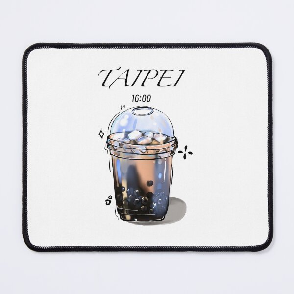 Item preview, Aesthetic Taipei Bubble Tea Digital Graphic designed and sold by Vanta5hade.