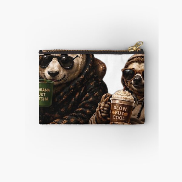 Item preview, Cool Panda & Sloth Coffee Crew designed and sold by DailyDoodlesBySumbul.