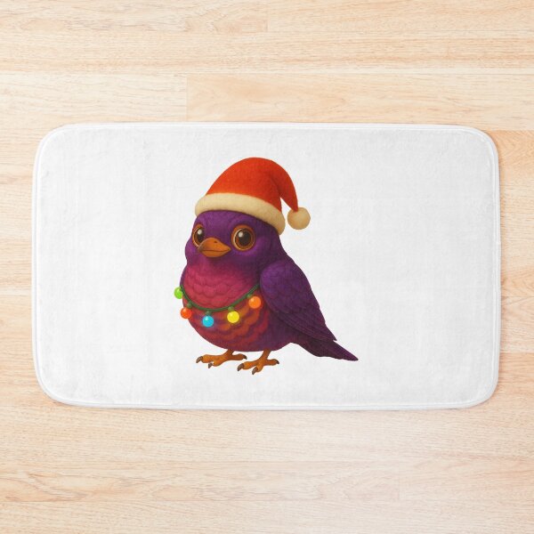 Aperçu de l'œuvre Coucou violet de Noël créée et vendue par Sillytoe.