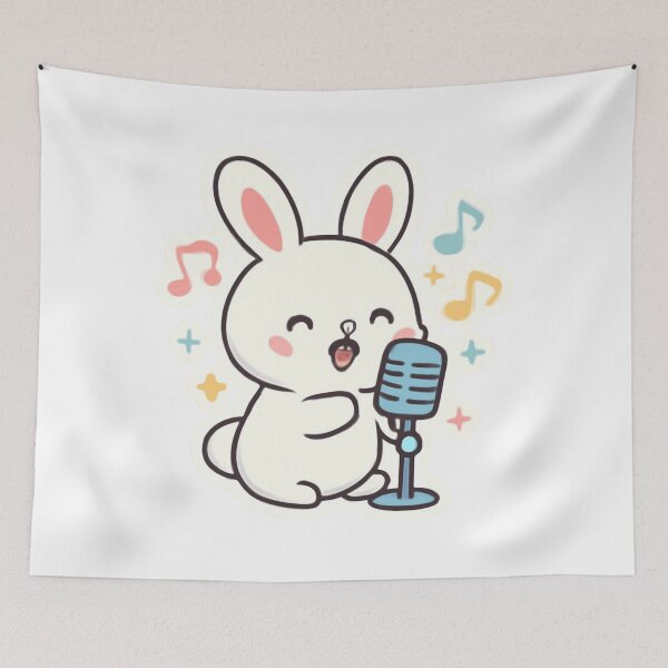 Item preview, Singing Bunny designed and sold by foryouandyours.