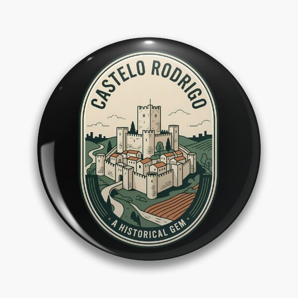 Item preview, Castelo Rodrigo Portugal Vintage Travel Emblem designed and sold by k3rstman1.