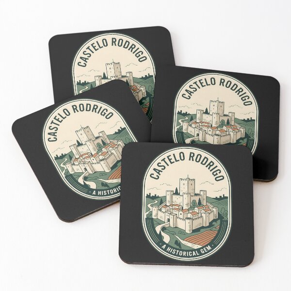 Item preview, Castelo Rodrigo Portugal Vintage Travel Emblem designed and sold by k3rstman1.