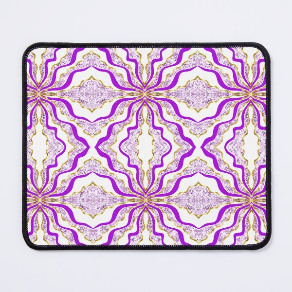 Item preview, Purple and Gold Glitter (faux effect) Ribbon Mandala  designed and sold by Saburkitty.