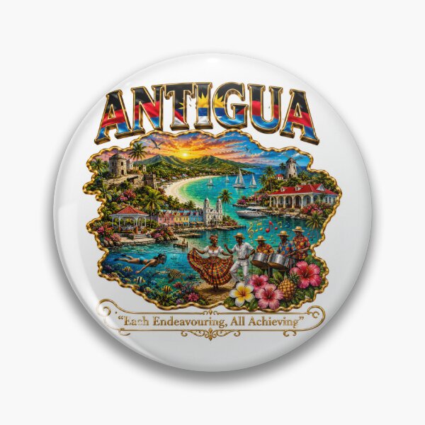Item preview, Antigua, One of the Caribbean’s most beautiful Islands:  designed and sold by globetrottergfx.