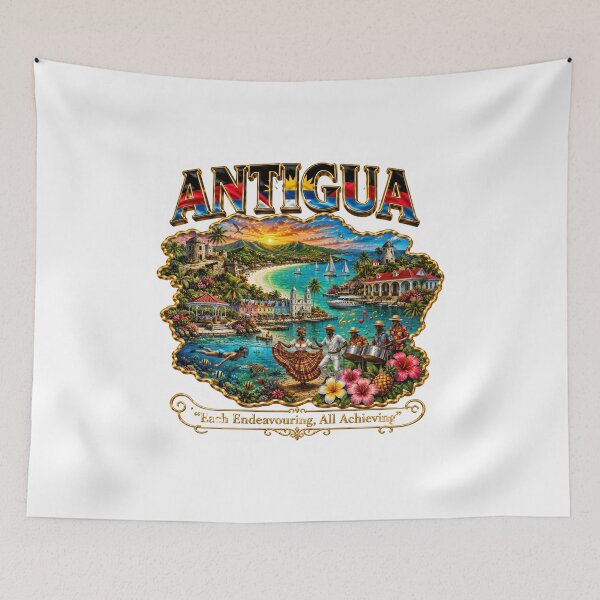 Item preview, Antigua, One of the Caribbean’s most beautiful Islands:  designed and sold by globetrottergfx.