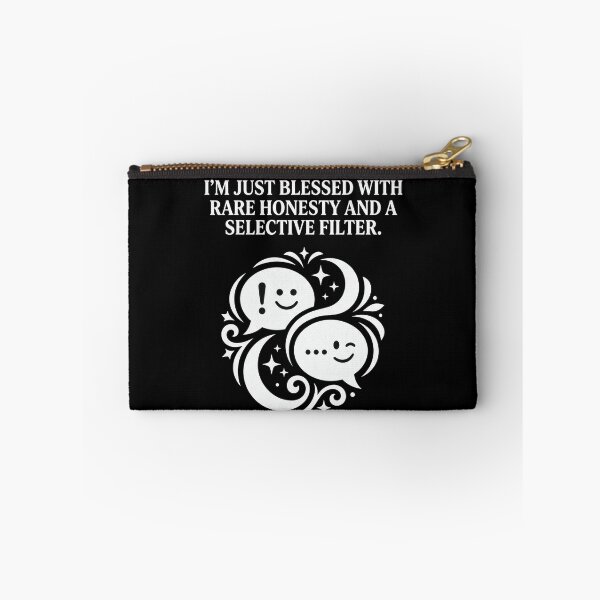 Item preview, Funny Sassy and Blessed with Rare Honesty Quote designed and sold by fati-artiste1.