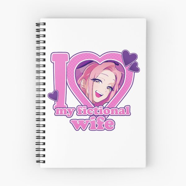 Item preview, I <3 My Fictional Wife - Mizi designed and sold by Comet and Crafts.