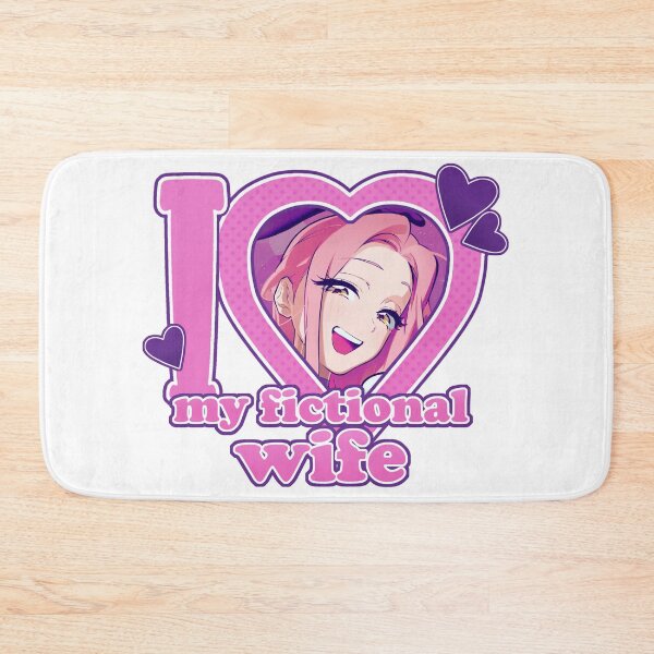 Item preview, I <3 My Fictional Wife - Mizi designed and sold by Comet and Crafts.
