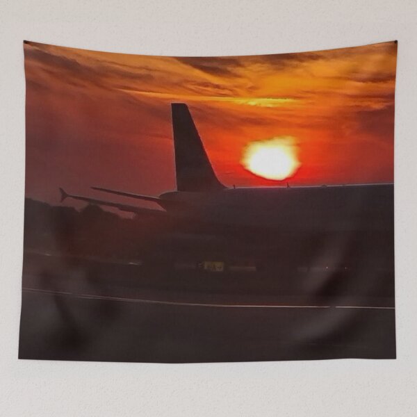 Item preview, Golden Sunset at Heathrow designed and sold by PurrfectWhisper.