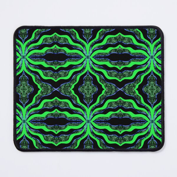 Item preview, Bright Green Glitter (faux effect) Ribbon Mandala  designed and sold by Saburkitty.