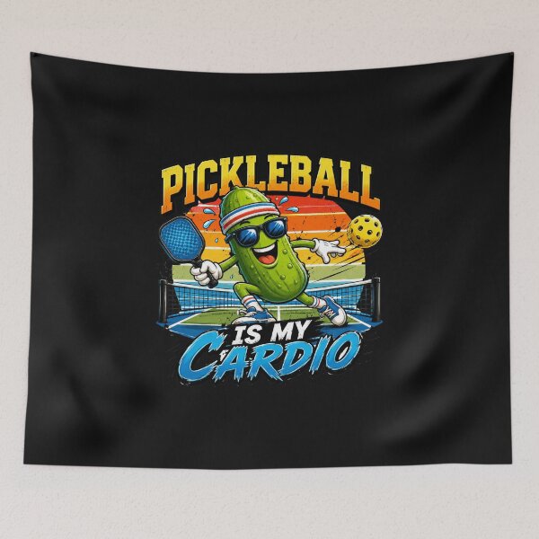 Item preview, Pickleball Is My Cardio Funny Pickleball designed and sold by RawEdgeStudios.