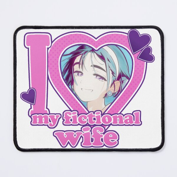 Item preview, I <3 My Fictional Wife - Sua designed and sold by Comet and Crafts.