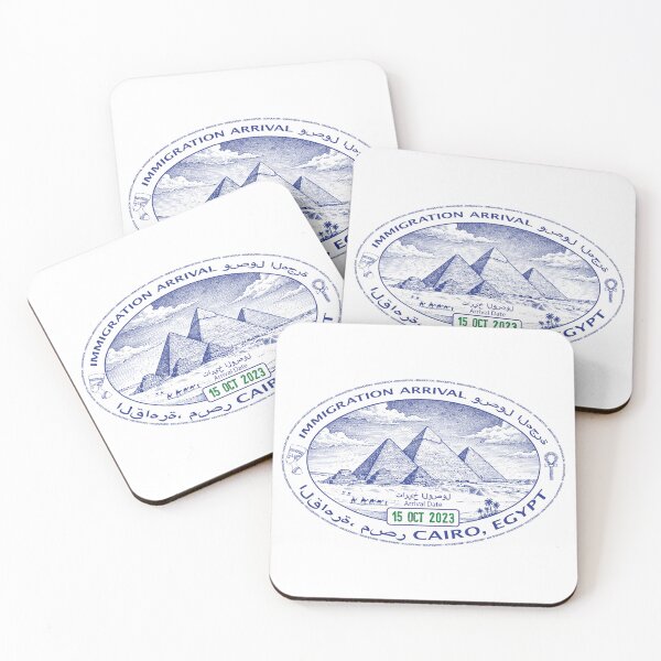 Item preview, Passport Stamp - Cairo, Egypt (new version) designed and sold by travelwitheric.