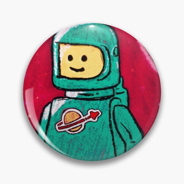 Item preview, Teal Lego spaceman designed and sold by SombreroDoodles.