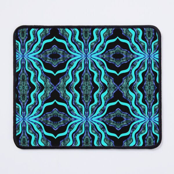 Item preview, Cyan and Glitter (faux effect) Ribbon Mandala  designed and sold by Saburkitty.