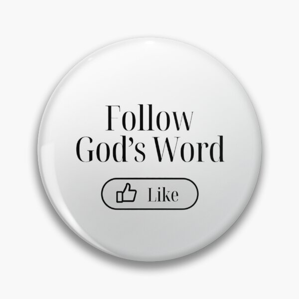 Item preview, Follow God’s Word Minimalist Christian T-Shirt designed and sold by The imaginary unit..