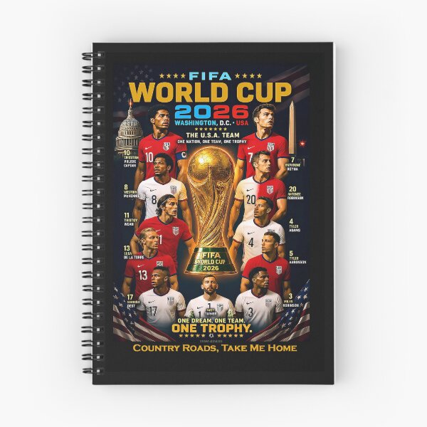 Item preview, FIFA 2026 WORLD CUP - USA - Country Roads - Take Me Home designed and sold by DBM Photo Art 1.