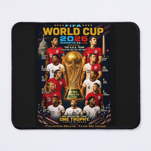 Item preview, FIFA 2026 WORLD CUP - USA - Country Roads - Take Me Home designed and sold by DBM Photo Art 1.