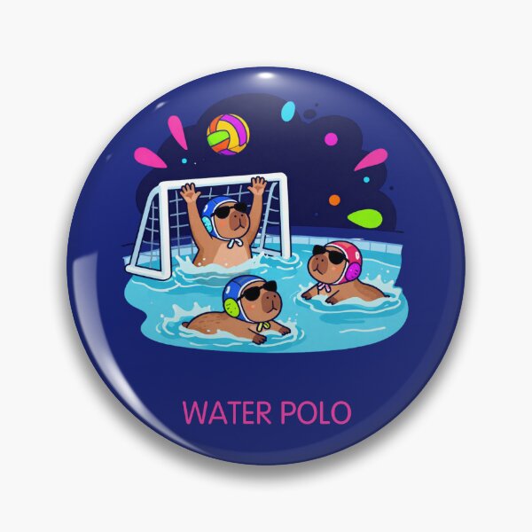 Item preview, Water Polo | Capybara Summer Club designed and sold by BCapybara.