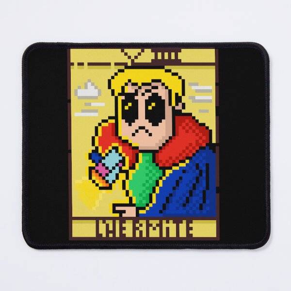 Item preview, The Hermit Tarot Card Pixel Art designed and sold by RetroRlx.