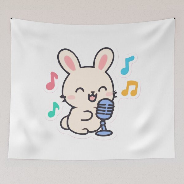 Item preview, Singing Bunny designed and sold by foryouandyours.