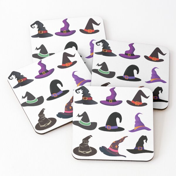 Item preview, Witch Wizard Colorful Hats Halloween designed and sold by Zazizu.