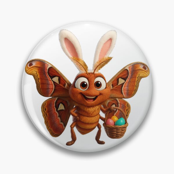 Item preview, Easter Atlas Moth designed and sold by Sillytoe.
