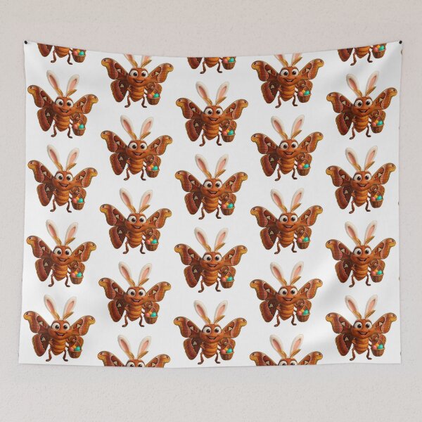 Item preview, Easter Atlas Moth designed and sold by Sillytoe.
