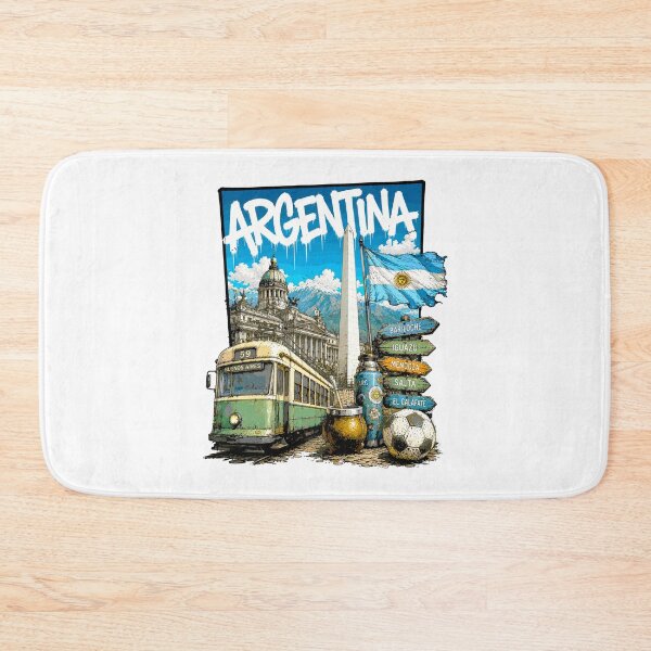 Item preview, Argentina Urban Graffiti Design | Street Art Edition designed and sold by AtuqStudio.