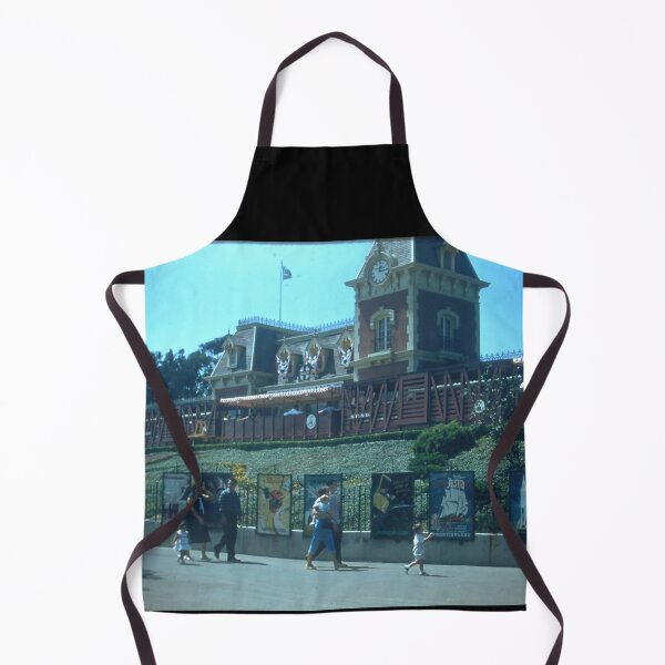 Item preview, Nostalgia : Disneyland with Few People Early 1960's Photographic Print designed and sold by JoyousArt4u.