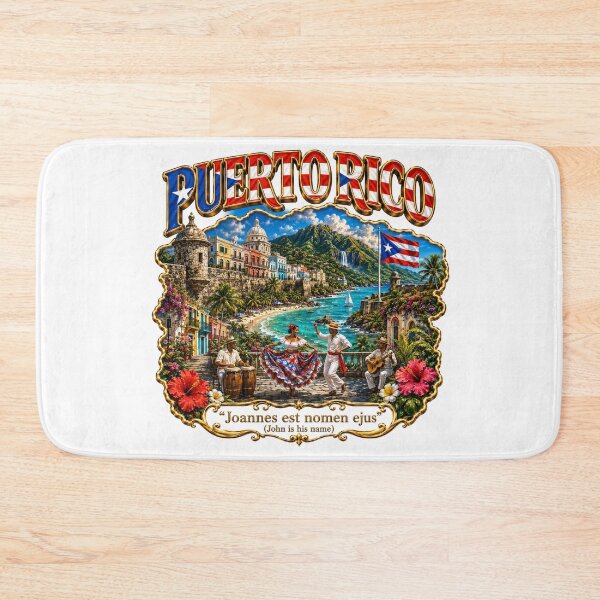 Item preview, Celebrate Puerto Rico, a vibrant Caribbean island designed and sold by globetrottergfx.