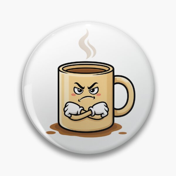 Item preview, Grumpy coffee cup designed and sold by Rob-Son.