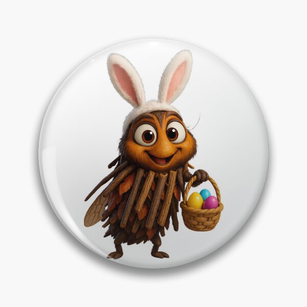 Item preview, Easter Bagworm Moth designed and sold by Sillytoe.