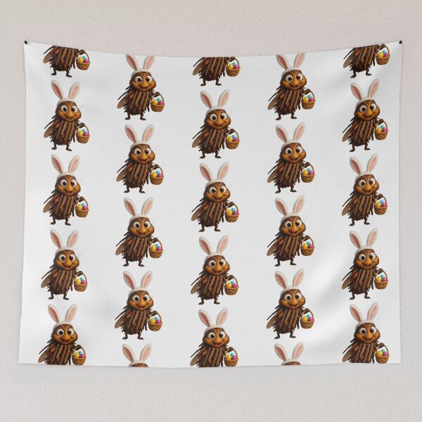 Item preview, Easter Bagworm Moth designed and sold by Sillytoe.