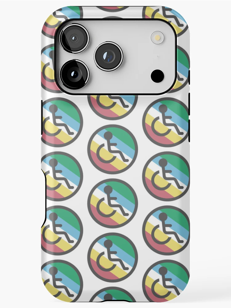 Thumbnail 1 of 4, iPhone Case, Disability pride designed and sold by Rachel the Artist .