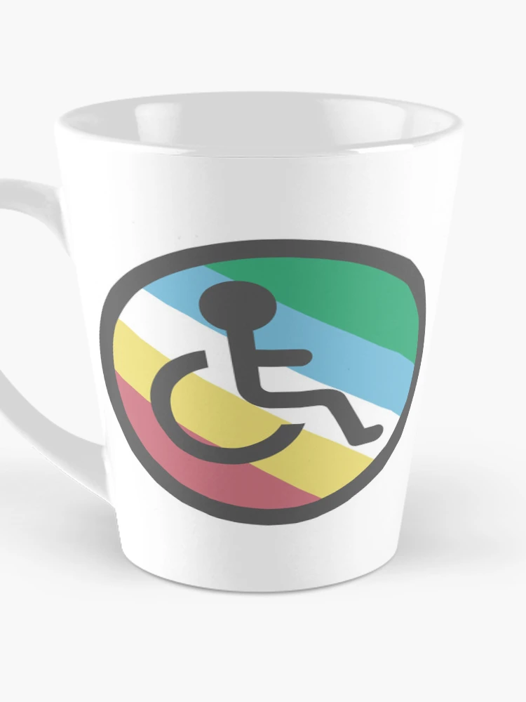 Thumbnail 3 of 4, Coffee Mug, Disability pride designed and sold by Rachel the Artist .