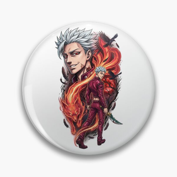 Item preview, Ban, The Seven Deadly Sins | Nanatsu no Taizai Anime Art designed and sold by Soft Glow.