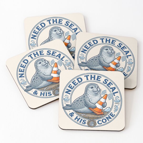 Item preview, Funny  Neil the Seal Fan Club designed and sold by gear-posters.