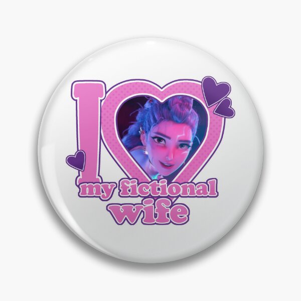 Item preview, I <3 My Fictional Wife - Rumi designed and sold by Comet and Crafts.
