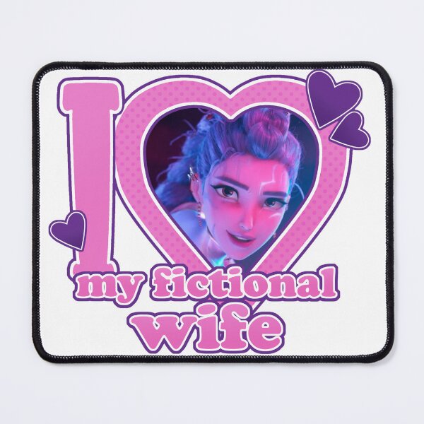 Item preview, I <3 My Fictional Wife - Rumi designed and sold by Comet and Crafts.