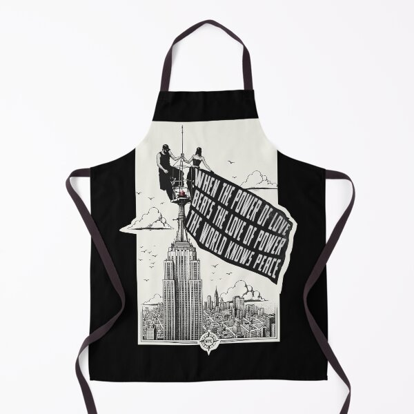 Item preview, Empire State Building Love Banner | Viral Couple Graphic 2026 designed and sold by TheHouseMaster.